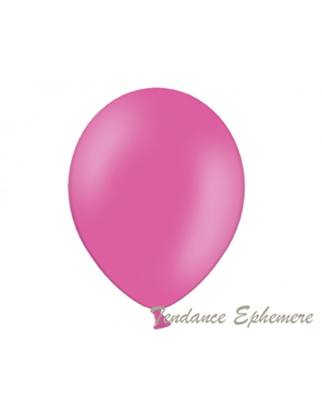 2 10 Ballons Fuschia Pastel 30cm