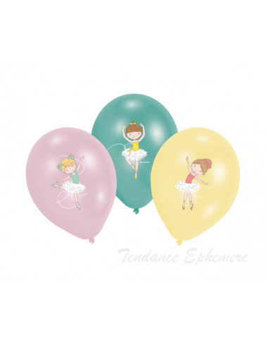 1 Ballon Anniversaire Petite Danseuse