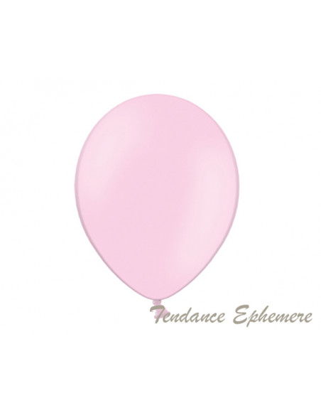 4 100 Ballons Rose Pastel Bébé 12cm