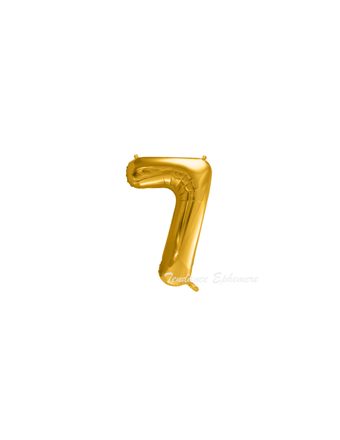 Ballon Chiffre Or 7 Aluminium - 86cm - Déco d'anniversaire - 4.10€