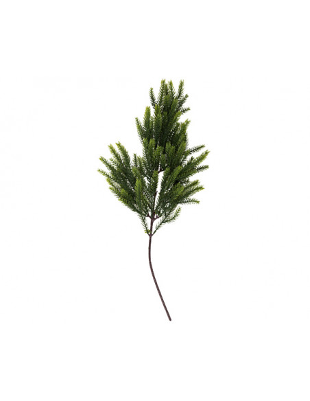 3 Branche de Sapin Vert Artificielle 65cm