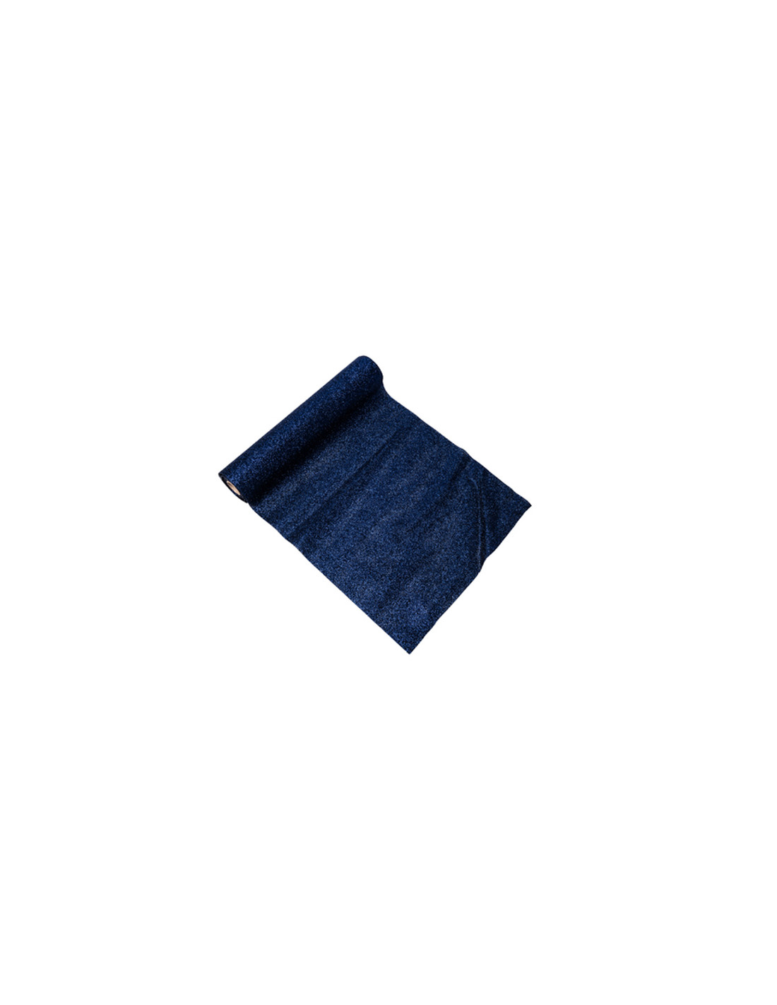 Taille Unique Artyfêtes Diffusion Chemin de Table pailleté Bleu Nuit 28 cm x 3 m Bleu 