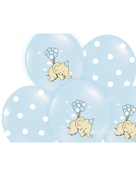 Ballon Baby shower bleu 