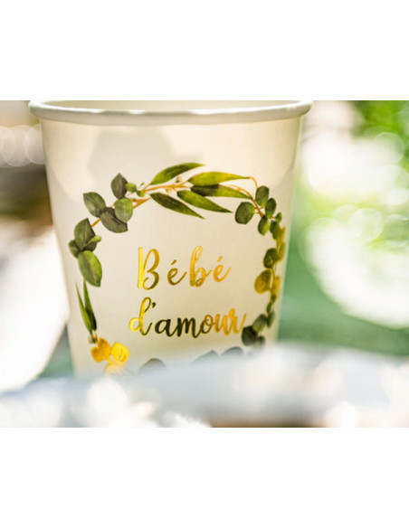 1 Gobelet Carton Bébé d Amour 26cl