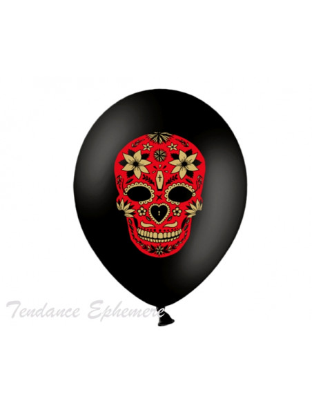 2 Ballon Dia de Los Muertos 30cm