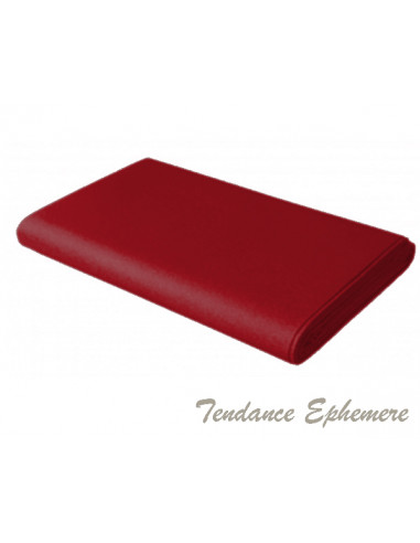 1 Nappe Papier Intissé Rouge Hermes 1.60x2.40m