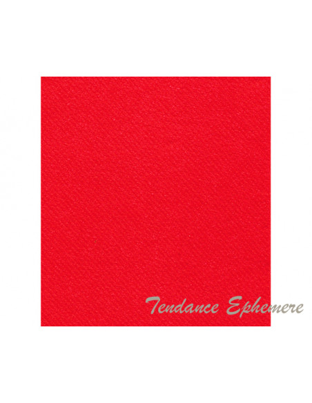 2 Nappe Papier Intissé Rouge Vif 1.60x2.40m