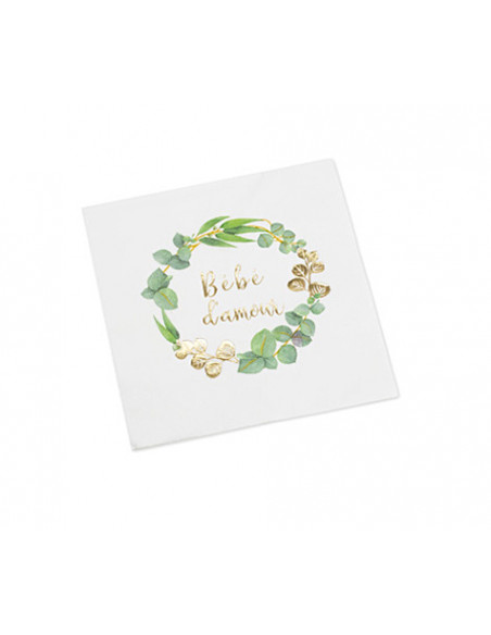 3 Serviette Papier Bébé d Amour