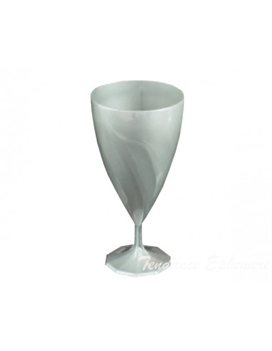 1 Verre à Eau Design Argent 20cl