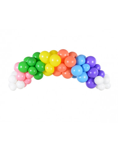 Kit Arche de Ballons Arc en Ciel 2m