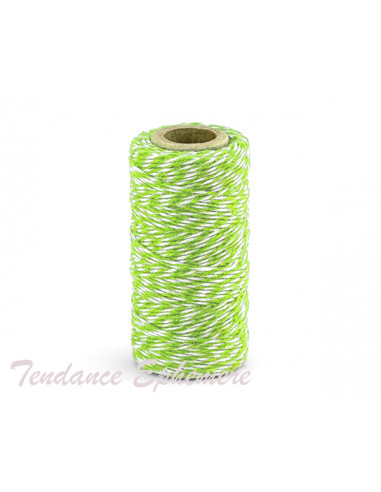 1 Baker Twine Vert Pomme 50m