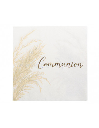 Serviette Papier Communion Pampa