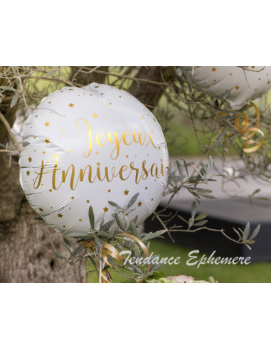 Ballon Aluminium Joyeux Anniversaire Or 2 50 Ballon Aluminium Joyeux Anniversaire Or 2 50
