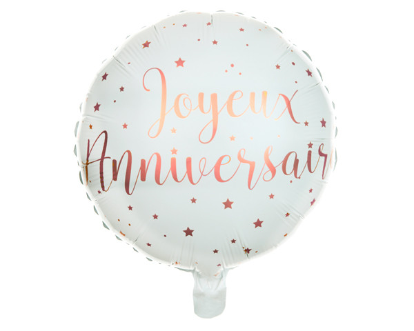 Ballon Aluminium Joyeux Anniversaire...