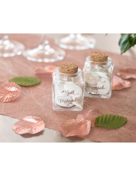 Mini Pot en Verre Rose Gold Style Conserve