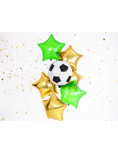 Ballon Alu Ballon Foot 40cm - Déco Anniversaire Football - 2.90€