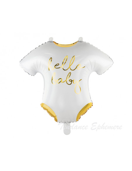 2 Ballon Aluminium Body Hello Baby 51cm