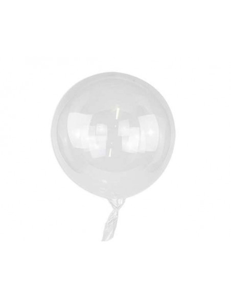 2 Ballon Bulle Transparent PVC 40cm