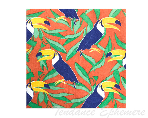 Serviette Cocktail Intissee Toucan