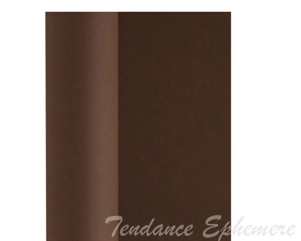 Nappe Papier Intisse Chocolat 50m