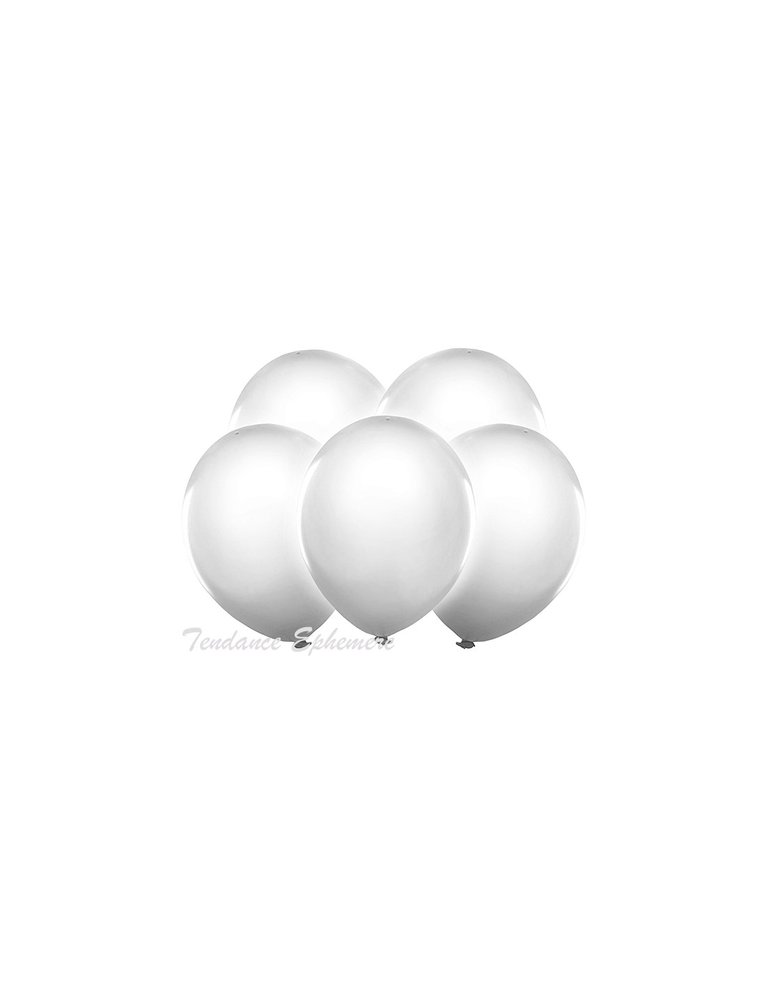 DEL-lumière ballons 5st. blanc 30 cm PD bl12-2-008