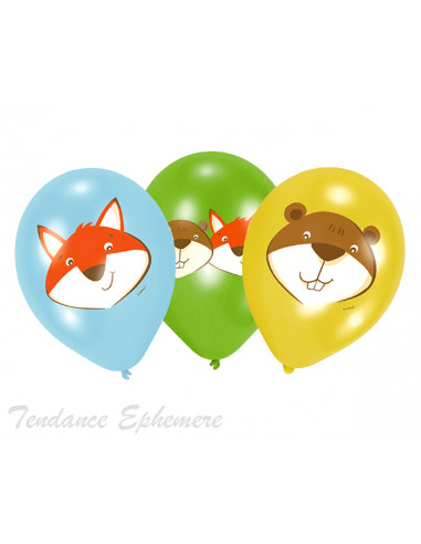 1 Ballon Anniversaire Renard