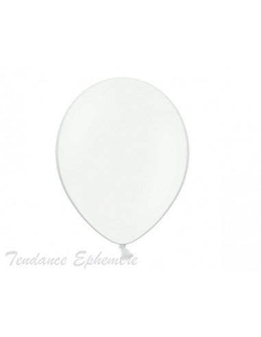 1 50 Ballons Blanc Latex 23cm