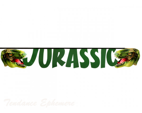 Banderole Anniversaire Dinosaure 5m