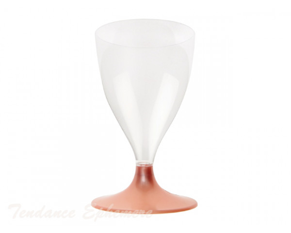 Verre a Vin Pied Rose Gold 20cl