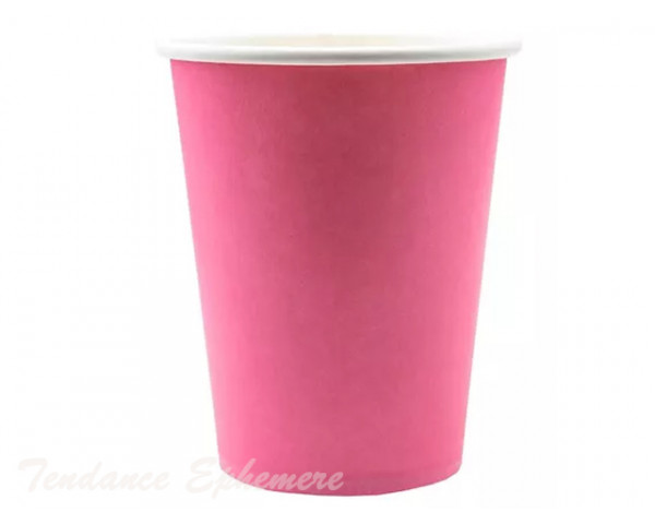 Gobelet Carton Fuschia 20cl - 25