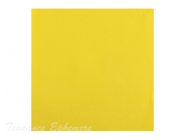 Serviette Intissee Jaune 40cm - 25