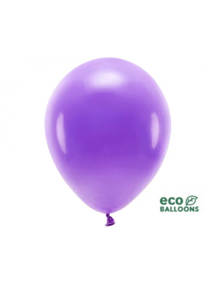 15x Ballons violets - 27 cm - ballon violet pour l'air ou l'hélium