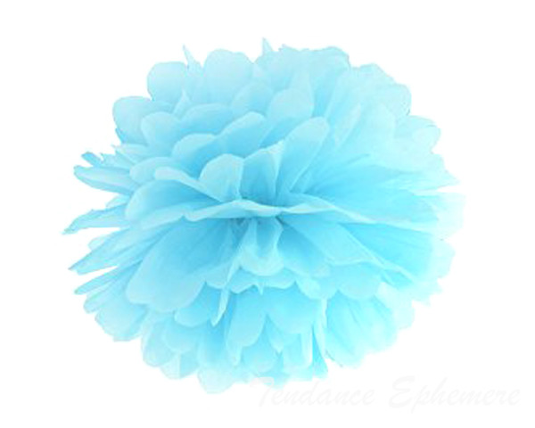 Pompon Papier de Soie 35cm - 12 Coloris