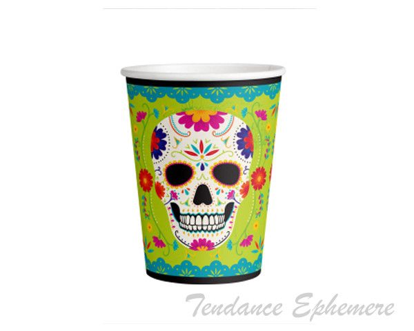 Gobelet Carton Dias de Las Muertos 25cl