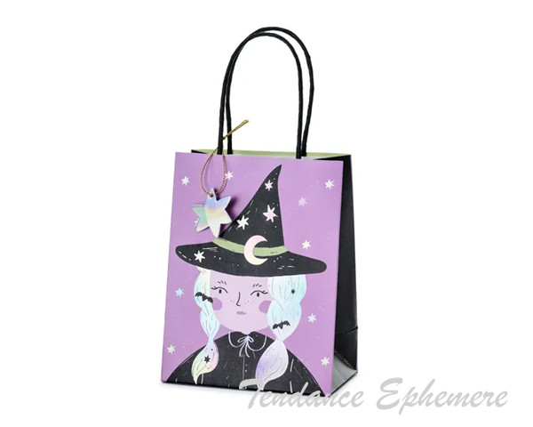 Sachet Halloween Sorciere 18cm