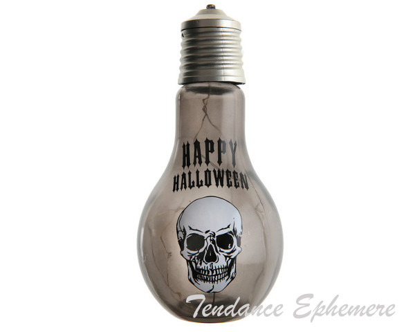 Lampe Ampoule Tete de Mort Led