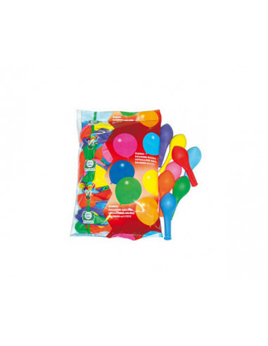 1 100 Ballons Multicolores 25cm