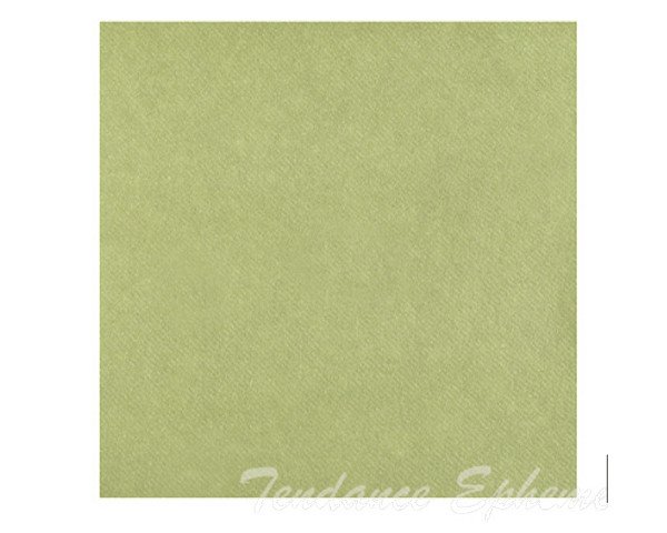 Serviettes de table en papier vert sauge 2 épaisseurs, serviettes de table  vert sauge, serviettes en papier vert sauge, serviettes en papier jetables  vert sauge, serviette en papier -  France