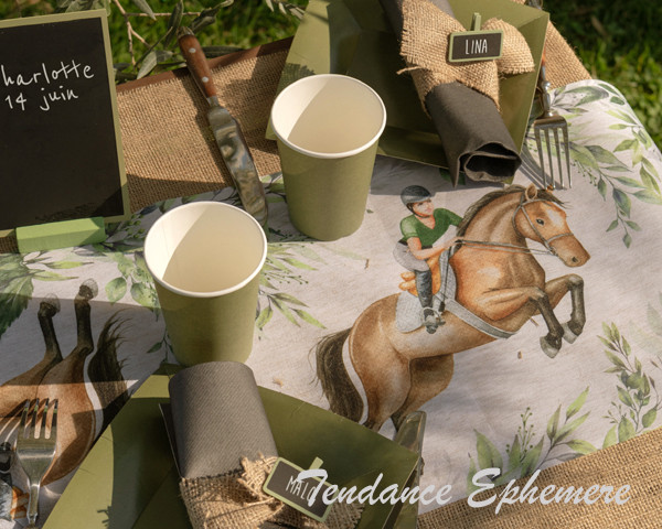 Chemin de Table Cheval Equitation 5m