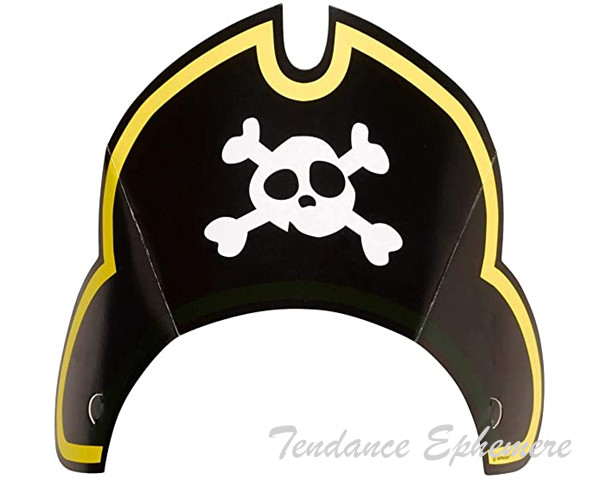 8 Chapeaux de Pirates