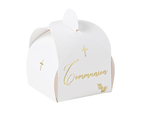 Boite Dragees Communion Or