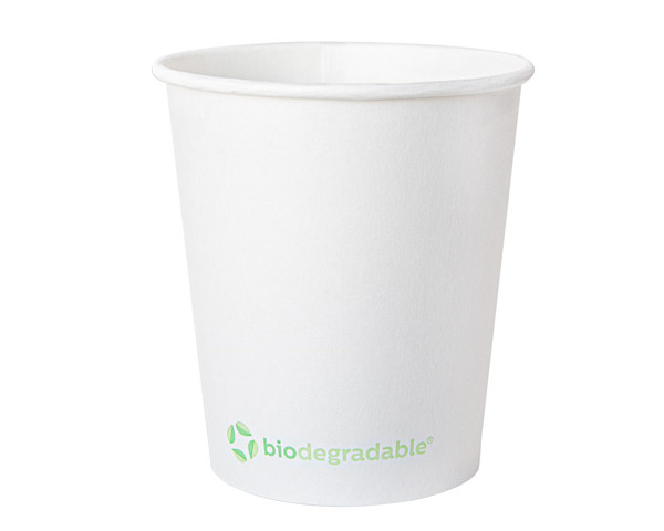 Gobelet Carton Blanc Biodegradable...