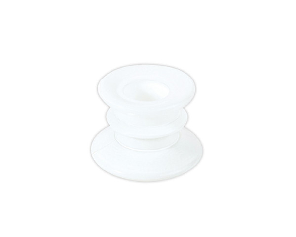 Bougeoir Flambeau Blanc 4cm