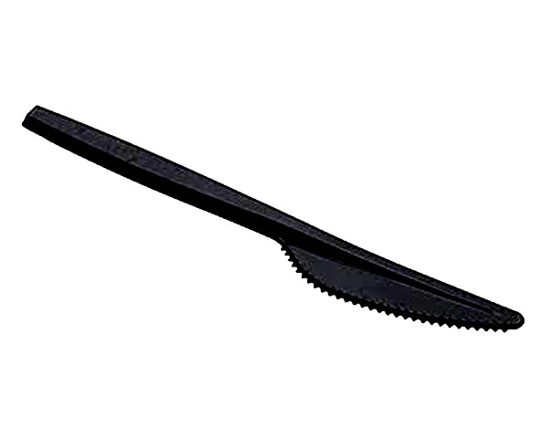 Couteau Plastique Noir - 100