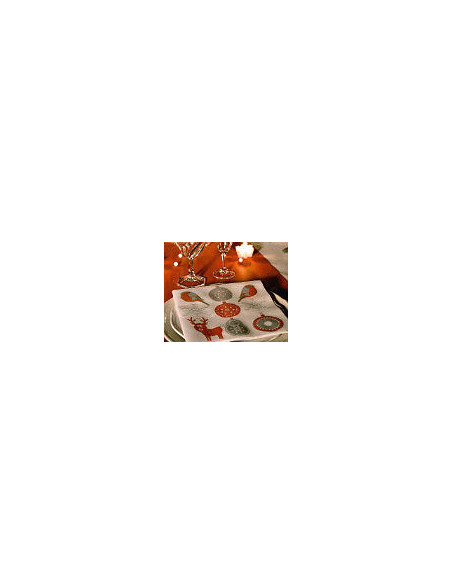 Serviette Intissee Decoree