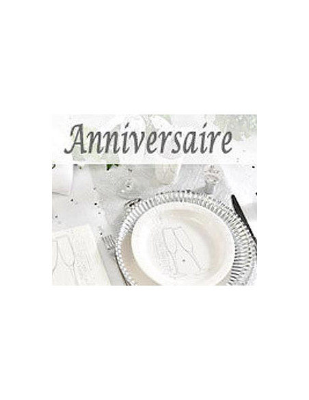 Theme Anniversaire Argent